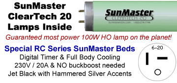 SM28RC Tanning Bed Info