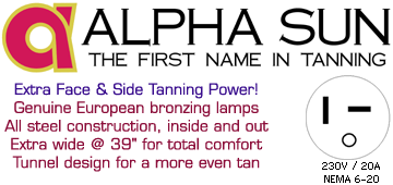 AS24DX Tanning Bed Info
