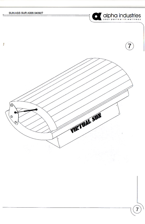 Owner Manual for 2008 Alpha Sun alpha sun tanning bed wiring diagram 